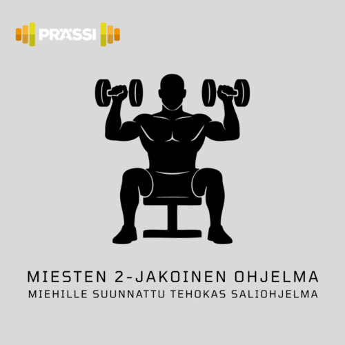 MIESTEN 2-jakoinen saliohjelma + kehonkoostumusmittaus